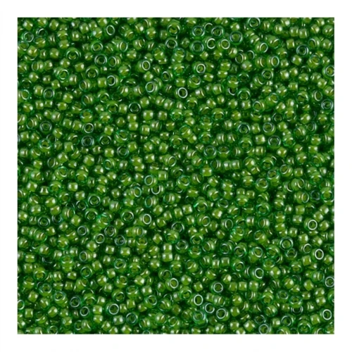 Rocaille Miyuki 15/0 2240 - Lined Green Lime x8g