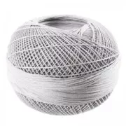 Fil de coton Lizbeth taille 40 Silver ice n°190 x274m