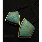 Silk Screen Helen Breil pour pâte polymère 95x130 mm - Radiating Rays