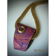 Silk Screen Helen Breil pour pâte polymère 95x130 mm - Postcard From Bali