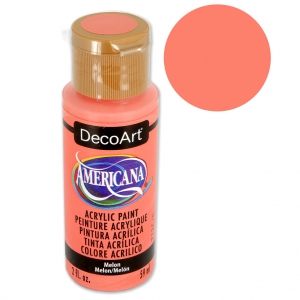 Peinture acrylique haute qualité - DecoArt Americana - Melon x 59ml