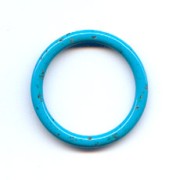 Anneau 26 mm  imitation Turquoise x1