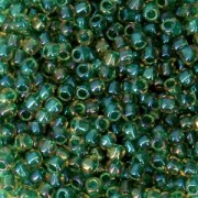 Rocaille Toho 11/0 TO11R242 - Luster Jonquil Emerald Lined x8g|raw }}