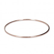 Bracelet jonc 65 mm en bronze plaqué Or Rose 3 microns|raw }}
