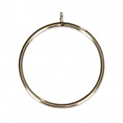 Bague pour semi-percée 6 - 8 - 10 mm Taille 49 en Gold filled (or laminé)  x1