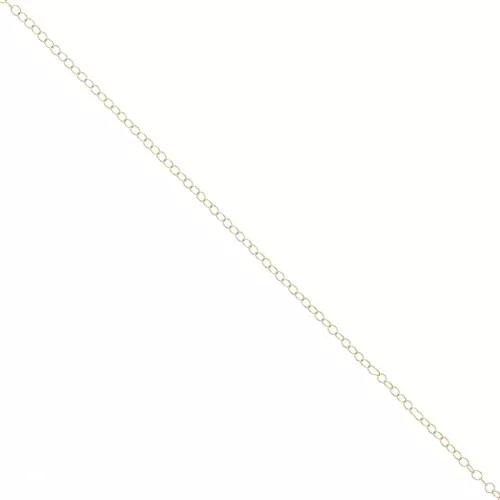 Chaîne maille Forçat 1.8x2.2 mm light gold HQ x1m