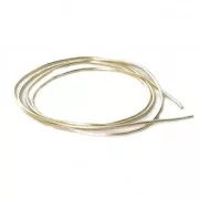 Cannetille lisse pour broderie - création broches & bijoux brodés 1 mm Gold