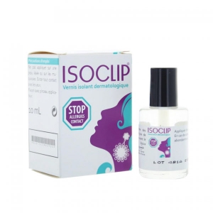 Vernis anti-allergie isolant Isoclip pour bijoux fantaisie x 10 ml