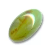 Olive 22x13 mm Chalk Olivine
