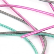 Cannetille lisse pour broderie - création broches & bijoux brodés 1 mm Ant. Silver