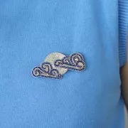 Cannetille frisée pour broderie - broches & bijoux brodés 1 mm - Light Gold x5g