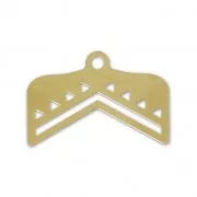 Embout tissage de perles Miyuki 11/0 exclu Perles&Co Ethnique 18mm Doré à l'or fin