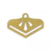 Embout tissage de perles Miyuki 11/0 exclu Perles & co 18mm Bohème Doré à l'or fin à l'or fin