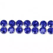 PureCrystal Crystal Mesh 40001 2 rangs 5,3 mm Majestic Blue x5cm
