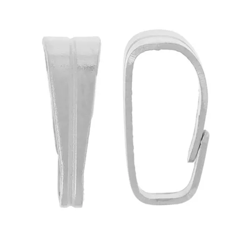 Attaches pendentifs 7 mm - Acier inoxydable 304 x10