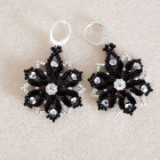 Perles en verre StormDuo 2-hole 3x7 mm Dark Bronze x50