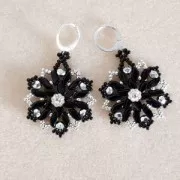 Perles en verre StormDuo 2-hole 3x7 mm Labrador x50