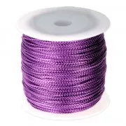 Bobine de fil polyester métallisé 1 mm Violet x 100 m