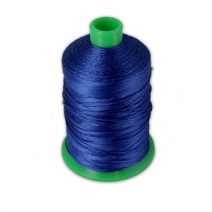 Fil en polyester Vega Super taille 20 Bleu dur n°614 x300m