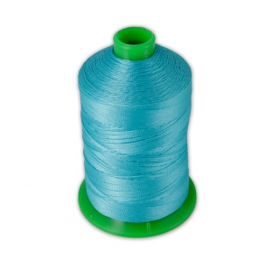 Fil en polyester Vega taille 40 Green Turquoise n°600 x600m