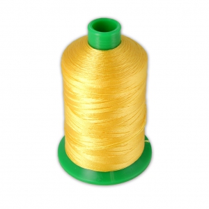 Fil en polyester Vega taille 40 Jaune n°308 x600m