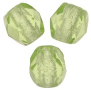 Facettes 3 mm Lime Green x50