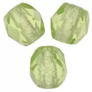 Facettes 3 mm Lime Green x50