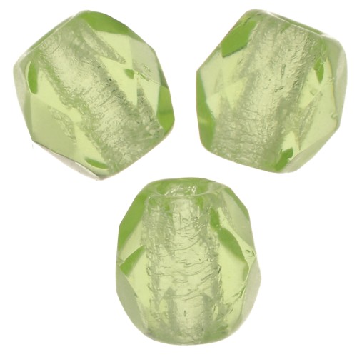 Facettes 3 mm Lime Green x50