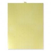 Feuille Toile Canevas Plastique à Broder et découper 26.7x34.3 cm n°7 Jaune|raw }}