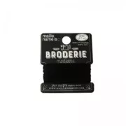 Fil à broder métallisé Maille name is - Jet (106) x8m