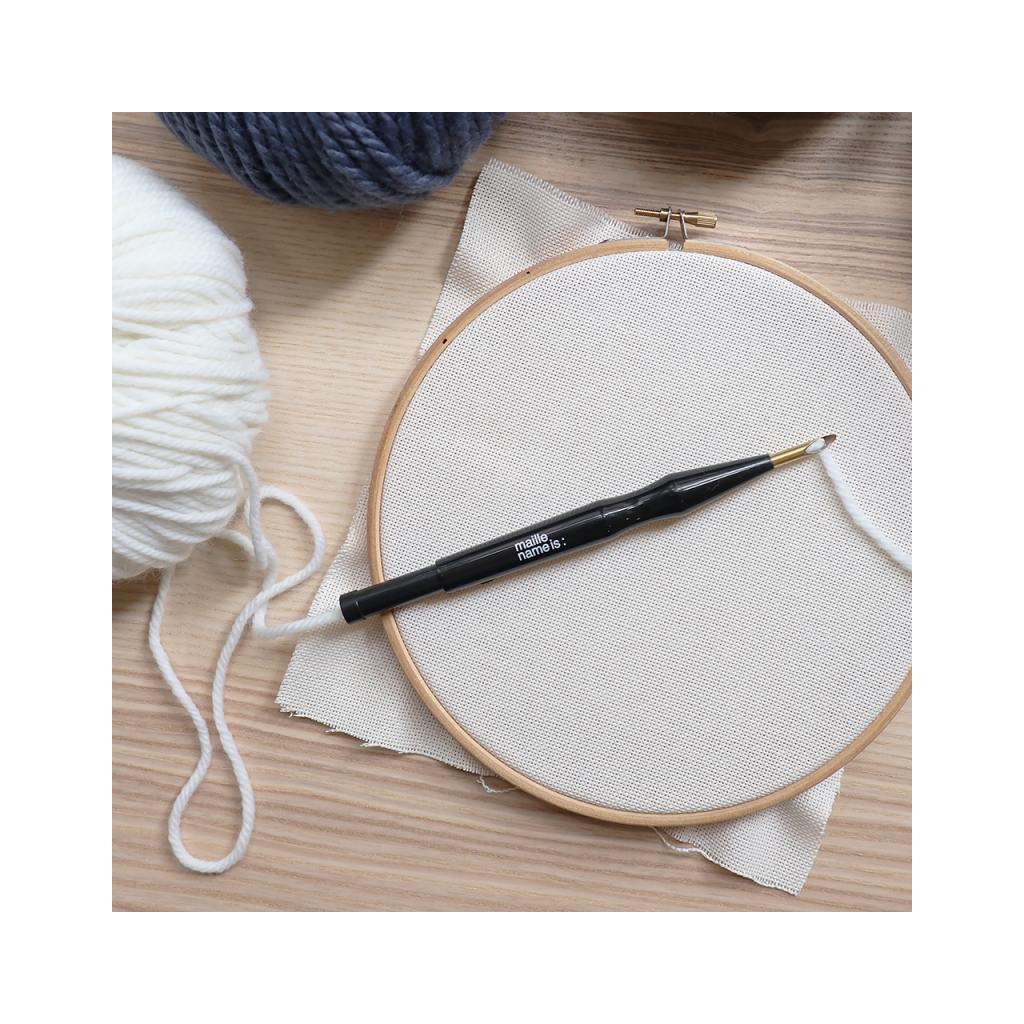 Punch Needle ajustable pour laine 810 mm Outil de tissage et