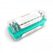 Set de poinçons à frapper ImpressArt - 3 mm - Alphabet en majuscule JUNIPER x33