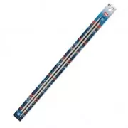 Aiguilles à tricoter grande longueur en aluminium 5.5 mm x2