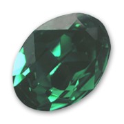 Cabochon PureCrystal 4120 18x13 mm Emerald|raw }}