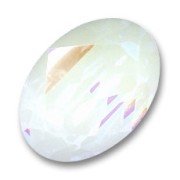 Cabochon PureCrystal 4120 14x10 mm White Opal|raw }}