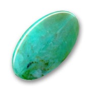 Olive plate 33x19 mm Chalk Dark Mint