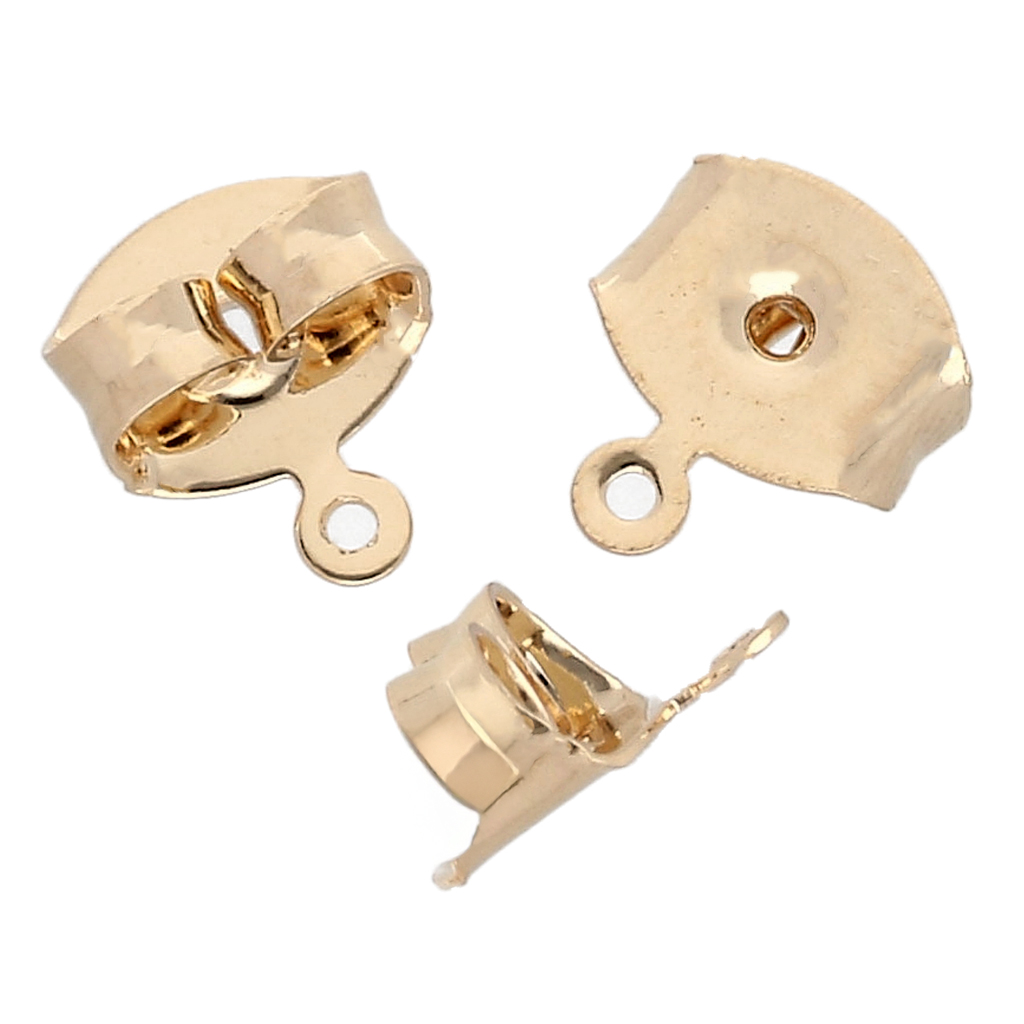 Lot De 20 Embouts Poussoirs Pour Piercing D'oreille - 10 Paires, Silicone, 5mm, Blanc/transparent