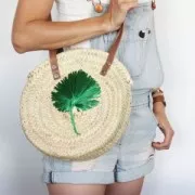 Raphia synthétique à crocheter et tricoter - Rose mat x20m