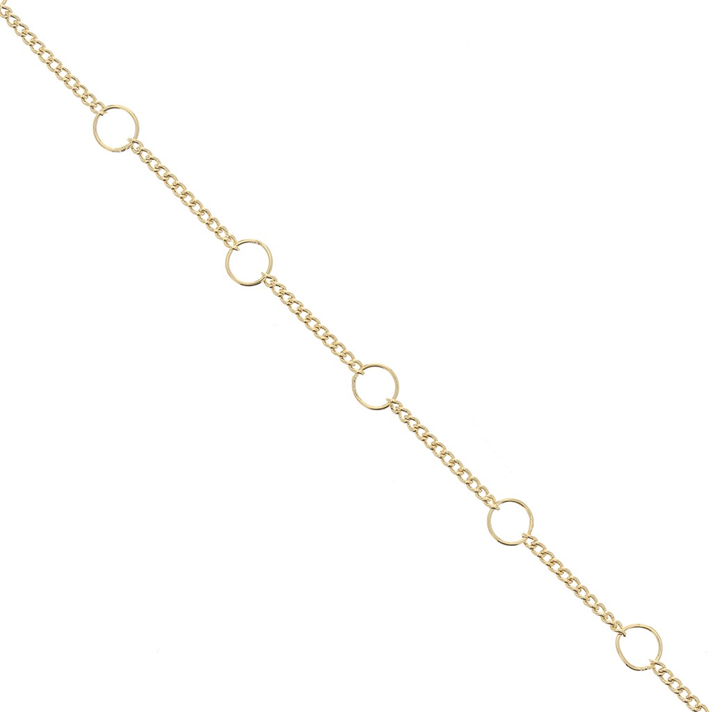 Collier Femme Maille Gourmette Fine Plaqué Or 1,5 Mm - Longueur Réglable 40 à 55 Cm - Hypoallergénique, Cadeau élégant