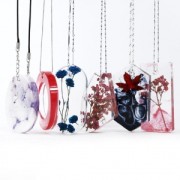 Moule silicone pour réaliser des pendentifs en résine 70 mm 6 formes géométriques|raw }}