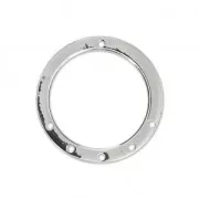 Sequin forme anneau avec 5 trous à personnaliser 20 mm en Argent 925 x1