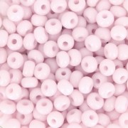 Perles rocailles Preciosa  6/0 4 mm - Light Rose Opaque x20g