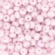 Perles rocailles Preciosa  6/0 4 mm - Light Rose Opaque x20g