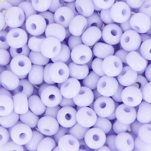 Perles rocailles Preciosa 6/0 4 mm - Opaque Lavender x20g
