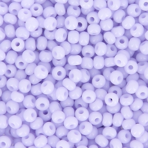 Perles rocailles Preciosa  11/0 2 mm - Opaque Lavender x20g