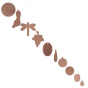 Assortiment ALEATOIRE de supports en cuivre pour poudre de sur-glaçure Efco  x100g|raw }}