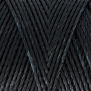 Bobine de fil ciré Linhasita pour micro macramé 0.75 mm - Charcoal Grey (691) x228m