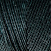 Bobine de fil ciré Linhasita pour micro macramé 0.75 mm - Bleu d'Orage (202) x228m