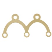 Intercalaires 2 ponts 8.5x17 mm - Doré x10|raw }}