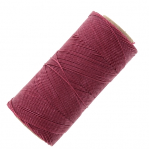 Bobine de fil ciré Linhasita pour micro macramé 1 mm - Framboise (235) x168m